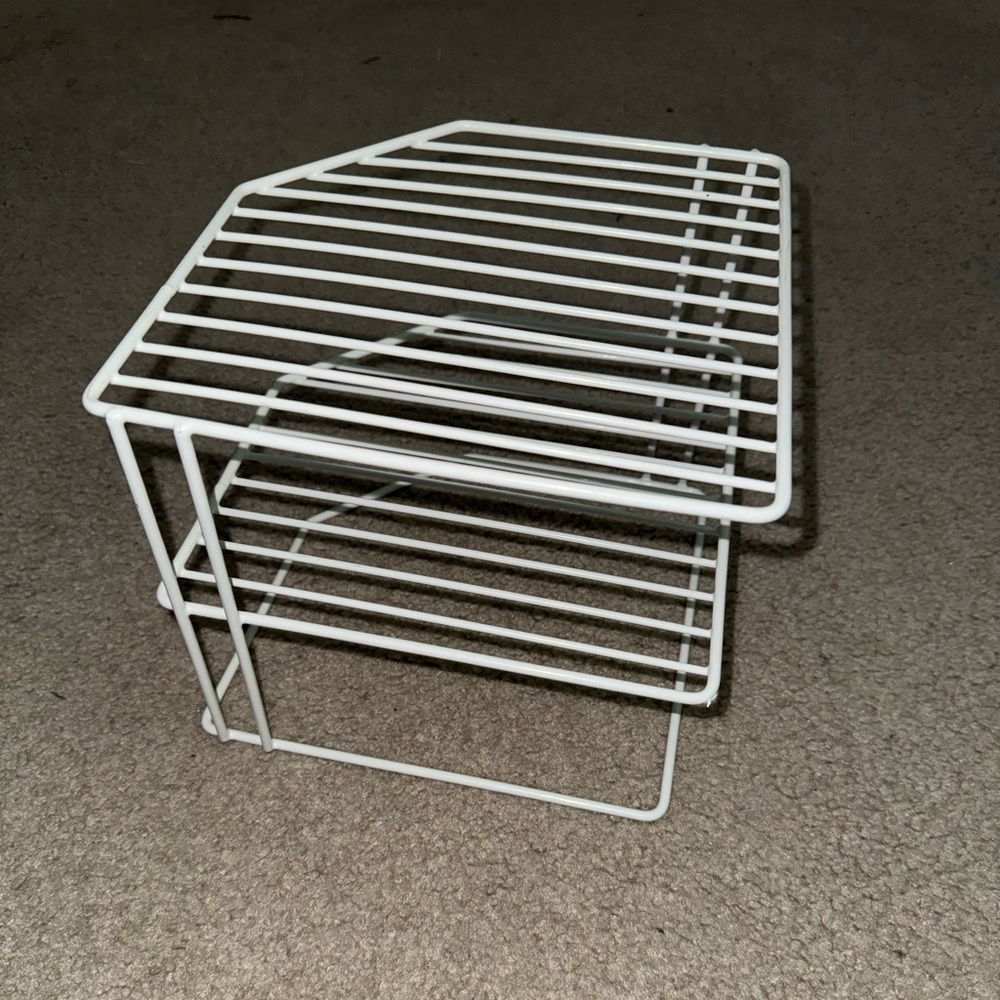 White Tiered Organizer